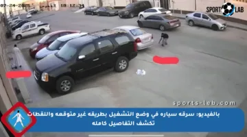 بالفيديو: سرقة سيارة في وضع التشغيل بطريقة غير متوقعة واللقطات تكشف التفاصيل كاملة